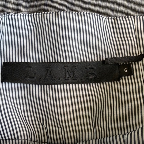 NWOT- L.A.M.B. Cross Dyed Linen Blend Pant-6 - Picture 7 of 14